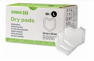 ORBIS Sušicí polštářky velké, 50 ks