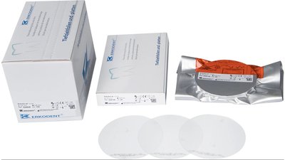 Erkodur-al - Packung 100 Stück klar, Ø 120 mm, Stärke 0,6 mm