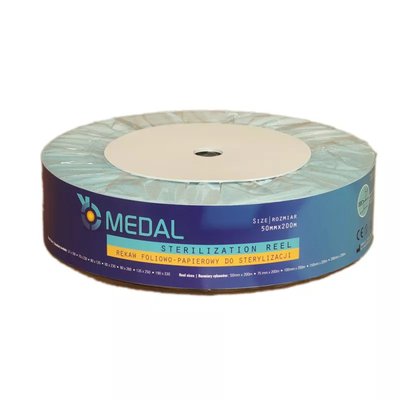 Rękaw do sterylizacji MEDAL 5,5cm x 200m