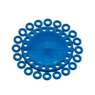 Gumki Separacyjne DENTAURUM NIEBIESKIE 20 krążków po 50 szt (op. 1000 szt)