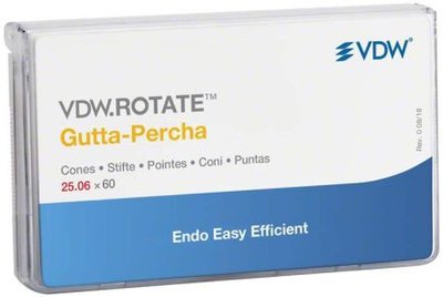 Gutaperčové čapy VDW Rotate 40/.06