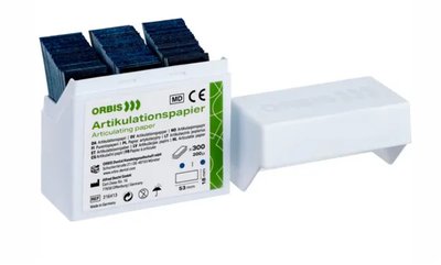 ORBIS artikulační papír 200µ modrý/modrý, 300 listů v boxu