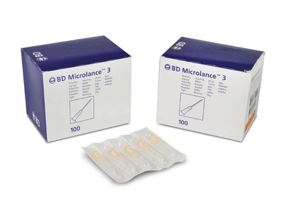 Injekční jehla BD, 100 ks