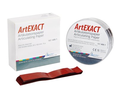 Papier artykulacyjny 15µ 250 szt. Becht