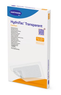 HydroTac Transparent Comfort 10 × 20 cm (5,5 × 15,5 cm) 10 ks