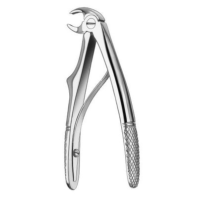 Kleště extrakční dětské, dolní čelist, kořeny