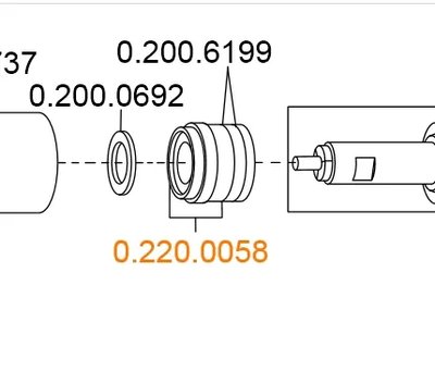 Kuličkové ložisko 7x14,1x7,5