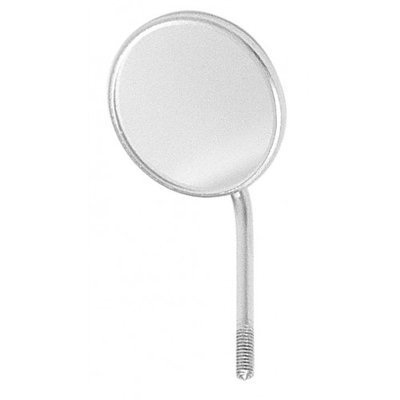 Zubní zrcátko zvětšovací; 2,4 cm 12 ks