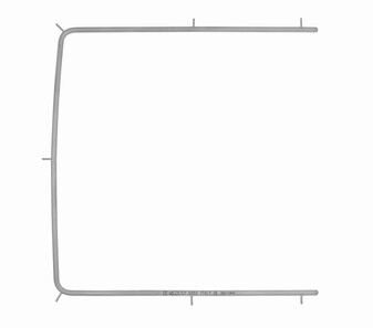 RÁMEČEK NA KOFFERDAM 140MM