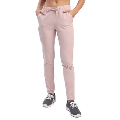 Dámské kalhoty, Elegant stretch, nude - M