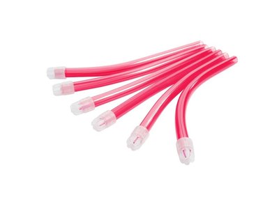 Smart jednorázové odsávací kanyly, 100ks růžové