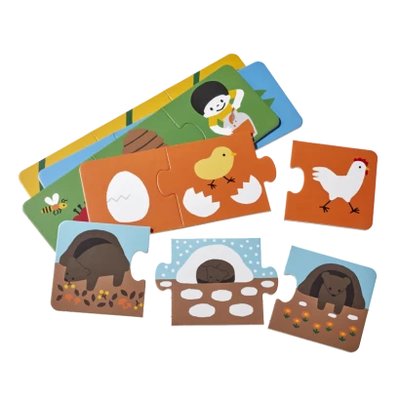 Puzzle s příběhem - Zvířátka