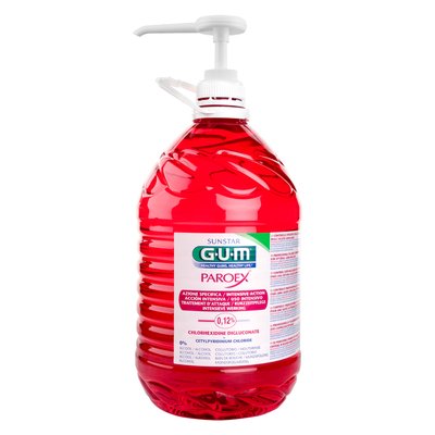 Płyn do płukania PAROEX GUM 0,12% 5 l z pompką