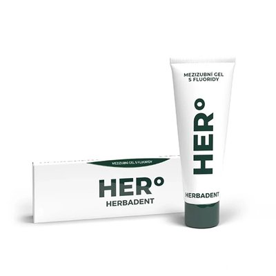 Herbadent Hero bylinný mezizubní gel 25 g