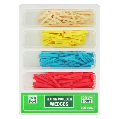 Kliny drewniane 200 szt. TOR VM