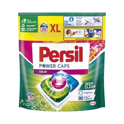 Persil Power Caps, Color, prací kapsle, 35 ks