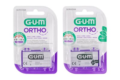 Wosk ortodontyczny GUM - miętowy