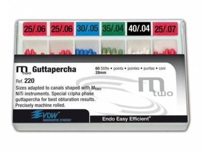 VDW Gutaperčové čepy MTWO