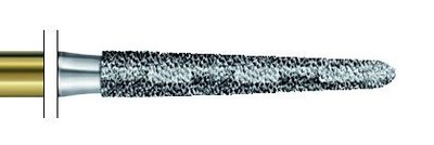 Strukturovaný diamant torpédo D19mm 016, S6879K