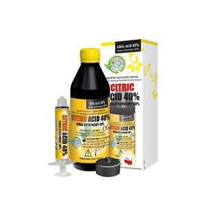 Kwas cytrynowy 40% Cerkamed 400g do płukania kanałów