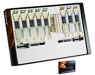 Amaris zestaw 8x4g 01, 02, 03, 04, 05, TL, TN, TD, HT1,8g, HO1,8g kolornik, akcesoria kompozyt do odbudowy estetycznej