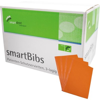smartdent smartBibsb 33 x 45cm Oranžová 500ks