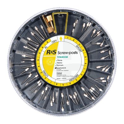 R&S titanové čepy, prům. 1,50mm, délka 8mm (6ks)