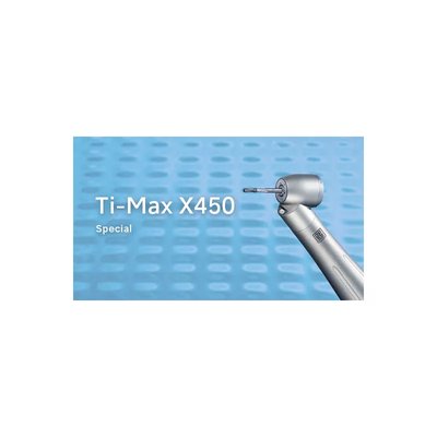 Ti-Max X 450BL - Tytanowa kątnica turbinowa z podświetleniem