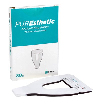 Kalka zwarciowa PUREsthetic 80µ podkowiasta 72 szt. Poldent