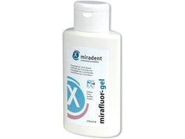 mirafluor®-gel - Flasche 250 ml Erdbeere