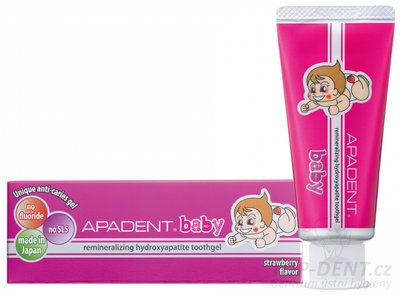 APADENT BABY zubní gel pro děti do 3 let, 55 g