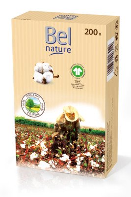 Bel nature vatové tyčinky 200 ks