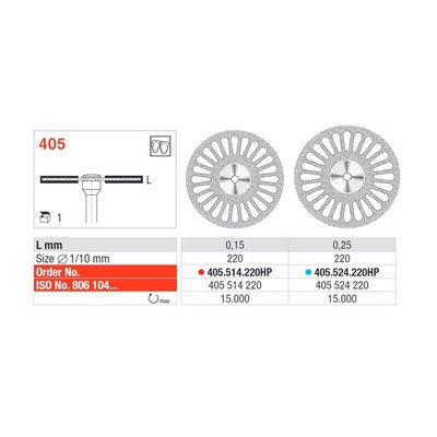 Disk diamantový SF 405.514.220