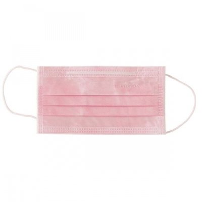 Ústenky Euronda Monoart s gumičkou růžové, 50 ks