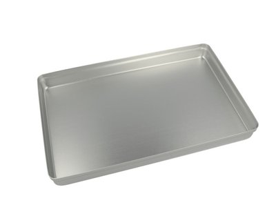 Euronda víko ke kazetě, 288 x 187 x 29mm, stříbrné, neperforované (20630021)