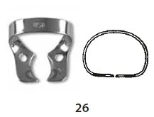 Spona Kofferdam č.26