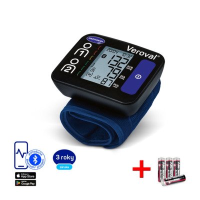 HARTMANN Veroval compact + connect digitální zápěstní tlakoměr