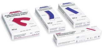 Artikulačný papier U-80µm modročervený