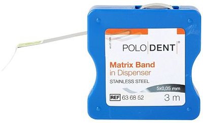 Polodent matricová páska nerezová 5/0,05 mm