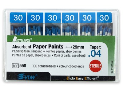 VDW - Papírové čepy .04, vel. 030