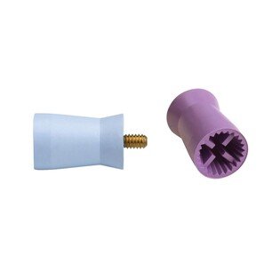 Gumki Young Webbed Screw Soft Purple, Latex Free 144szt w op długa, miękka, Screw Type