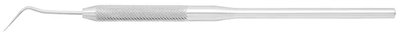 Pátradlo zubní vyhnuté krátké; 15,0 cm 0046