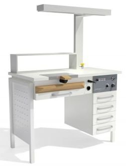 Lampa k laboratórnemu stolu Loran