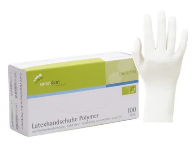 Rukavice Smart LATEX 100ks, přírodní vel. XS