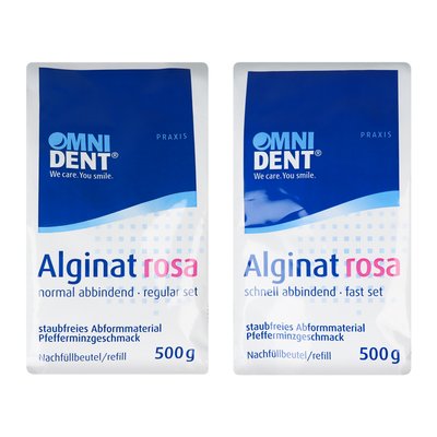 Alginat Rosa 500 g Omnident - Normal set