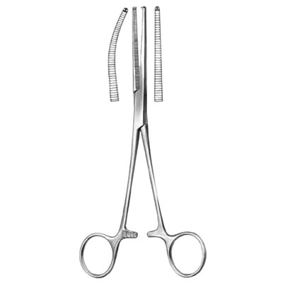 Kleště Kocher , zahnuté, 1-2, 13cm