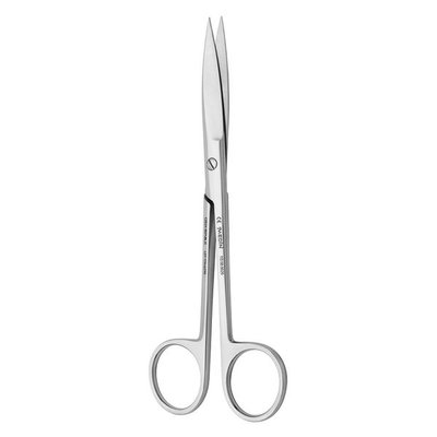 Nůžky chirurgické rovné hrotnaté; 150 mm