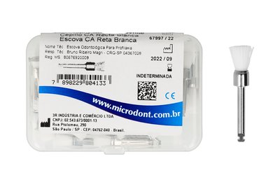 Szczoteczka do kątnicy - kielich pełny 100 szt.