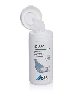 DURR FD350 cytr.chusteczki dezynfekujące-110 szt+box.