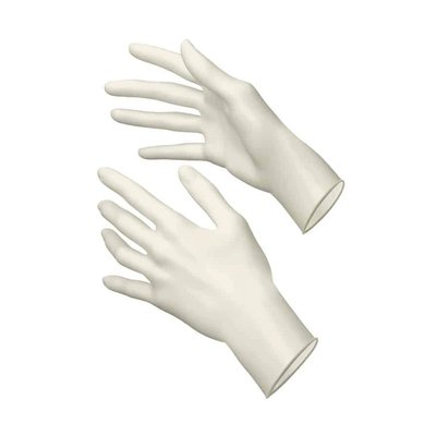 Akzenta Latex Sunflower White M vyšetřovací rukavice 100 ks